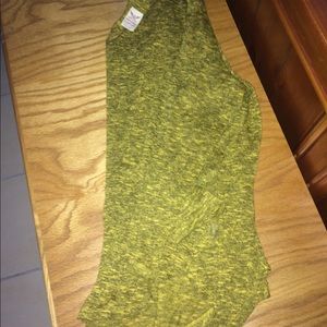 Heather mustard sweater